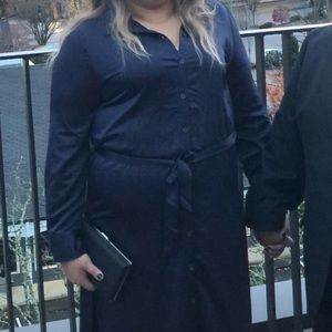 Pictures do no justice super cute bottom down dress with belt.